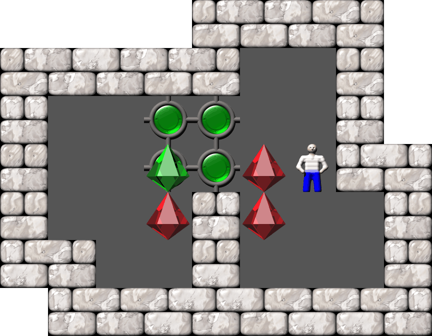 Sokoban Sasquatch XII level 16